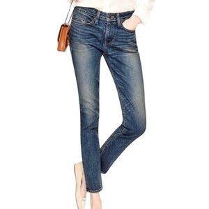 6397 DK Straight Leg Jeans Size 28 Good Ol Blue Neutral Rigid Denim Italy Cotton